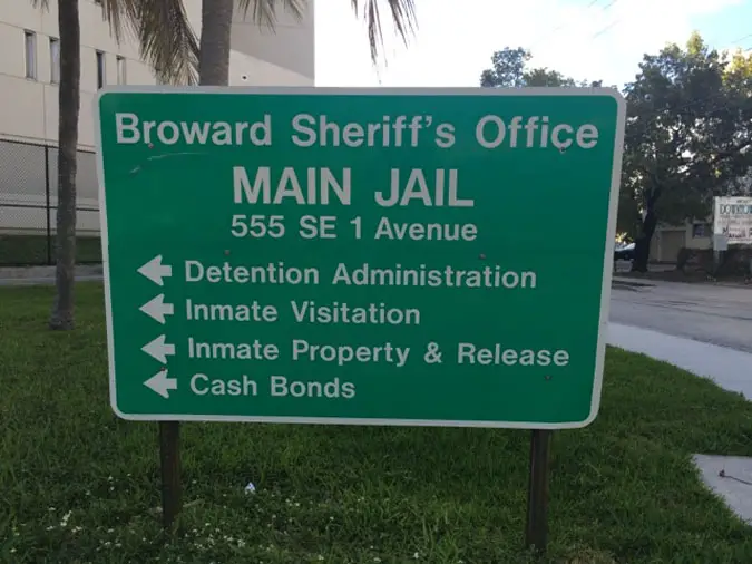 Broward County Jail Central Intake Booking located in Ft. Lauderdale FL (Florida) 3