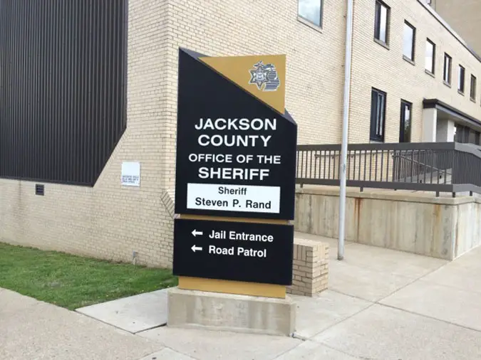 Jackson County Jail Downtown  located in Jackson MI (Michigan) 2