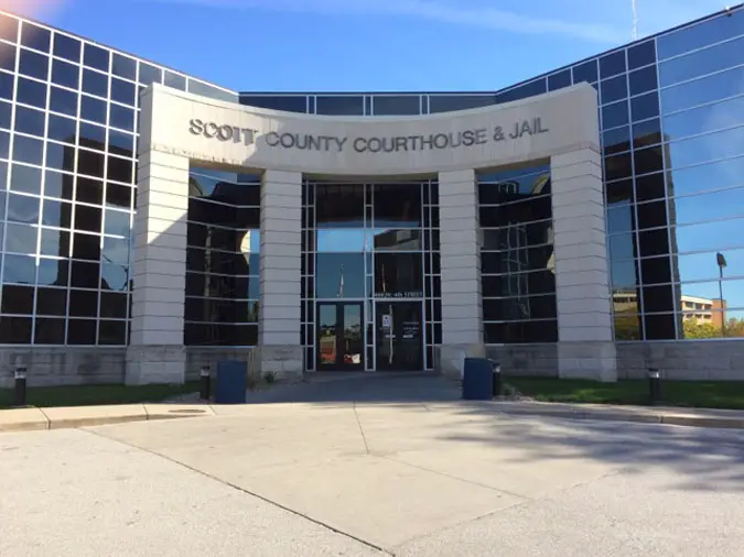 Scott County Jail located in Davenport IA (Iowa) 1