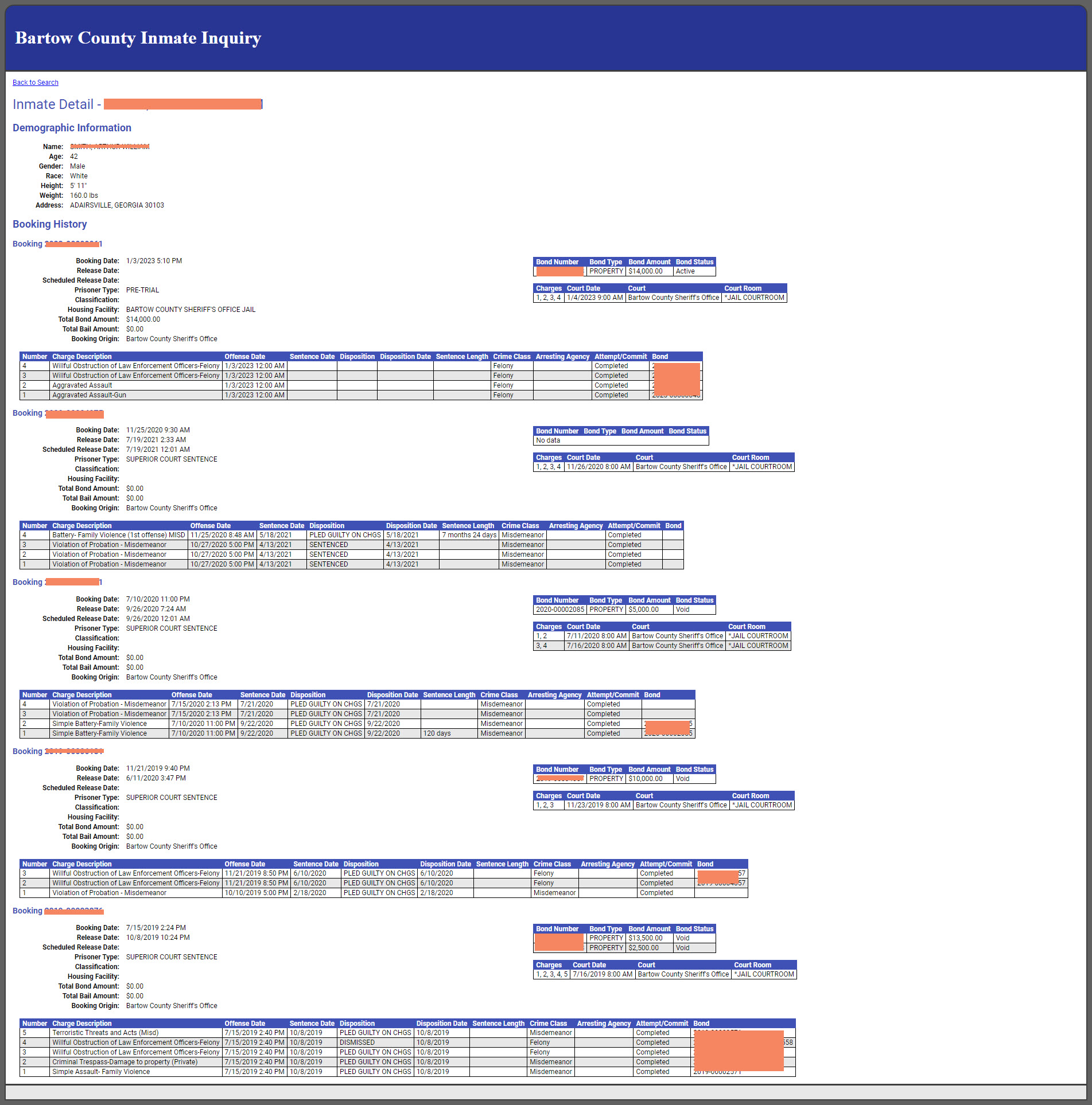 Cartersville Ga Inmate Search - zoo1ie0