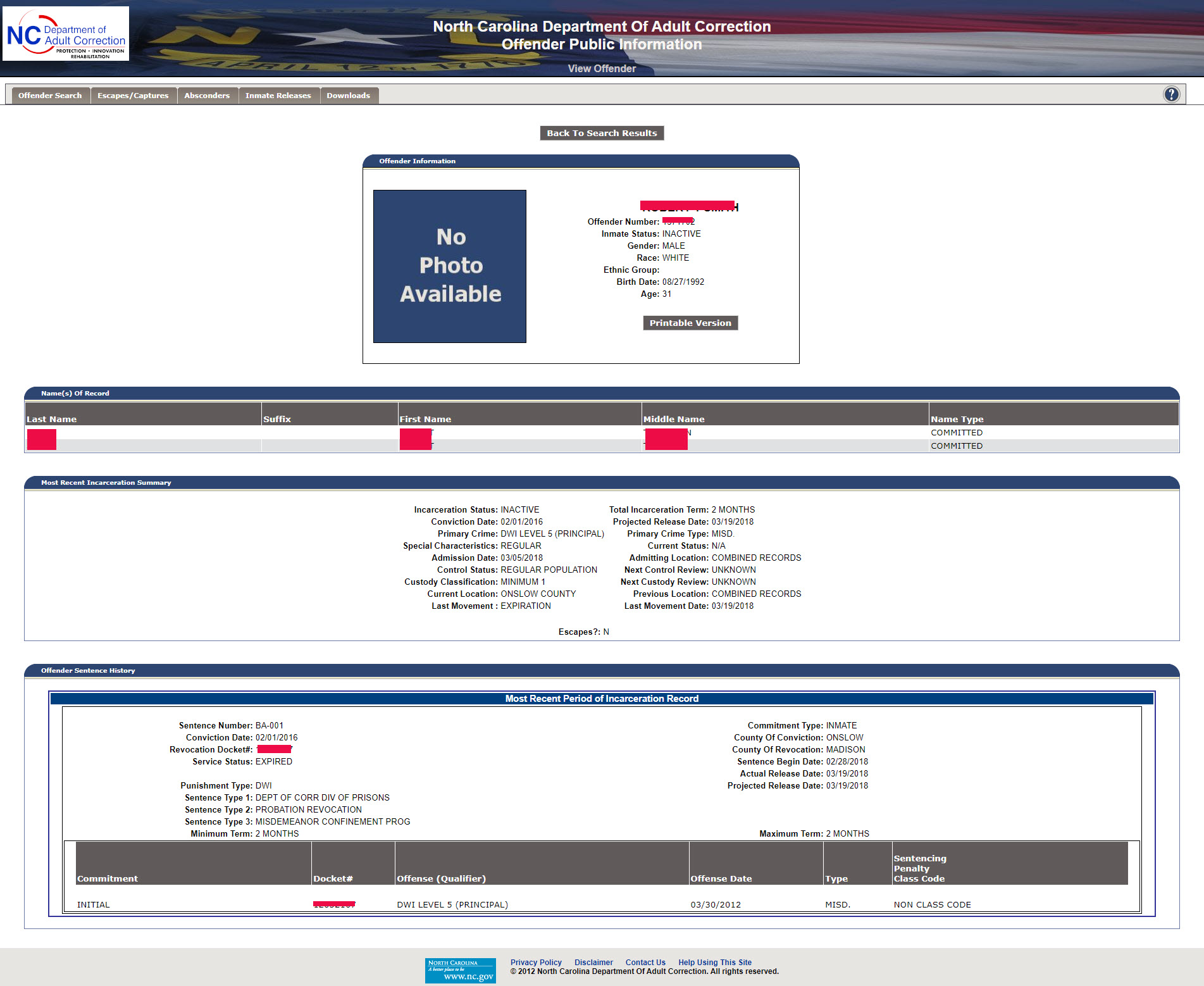 Nhc Inmate Searchpittube Search Result - lv4o6ew